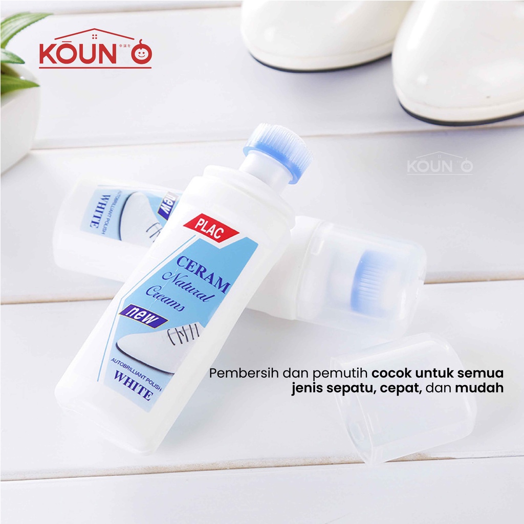 Pembersih Sepatu Putih Penghilang Noda Pemutih Sepatu White Perawatan Sepatu Tas Bag Shoes Cleaner