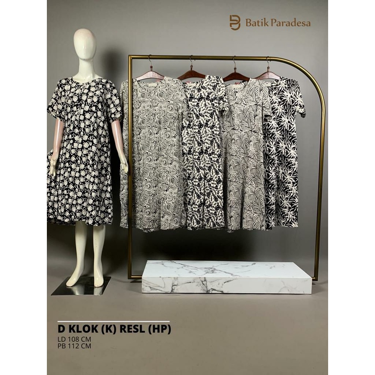 Daster Batik Pekalongan Daster Busui Daster Klok Resleting All Size Batik Paradesa By Batik Huza