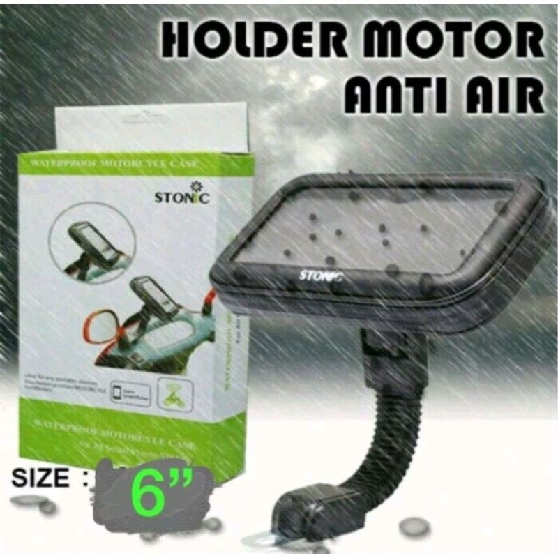 Holder Motor Stonic Waterproof Motorcycle Case Waterproof Stonic 5.5inchi