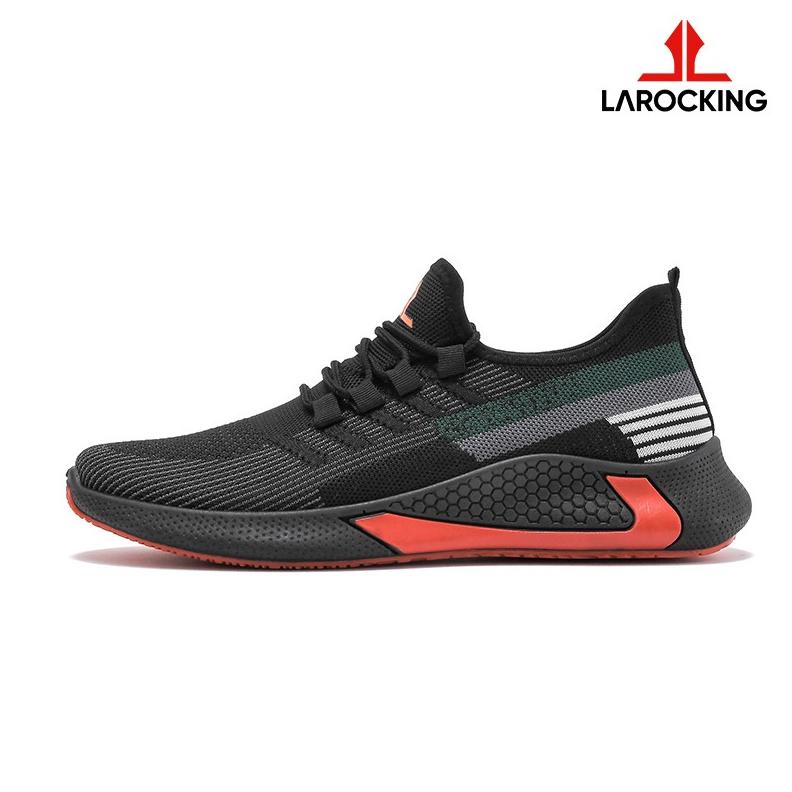 [HOLLXMALL] | LAROCKING - VORTEX HITAM | SEPATU SNEAKERS RUNNING GYM SHOES SPORTS