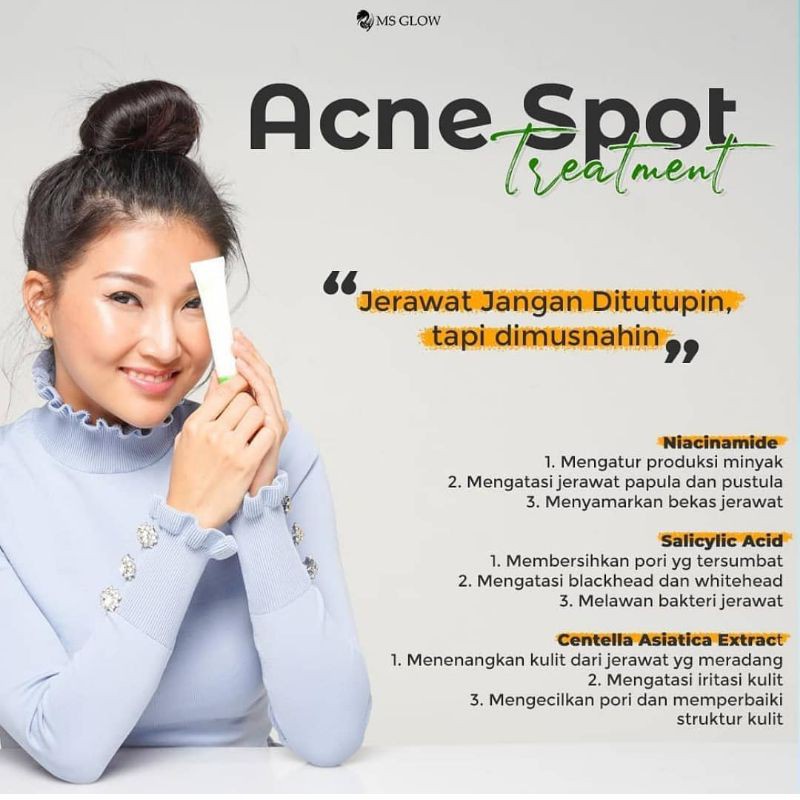 Ms Glow Acne Spot Original Treatment Jerawat