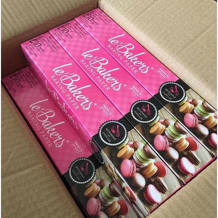 

Le Bakers Baking Paper - 40m x 10m Roll/ Parchment Paper Kertas Roti Anti Lengket/ Premium Quality