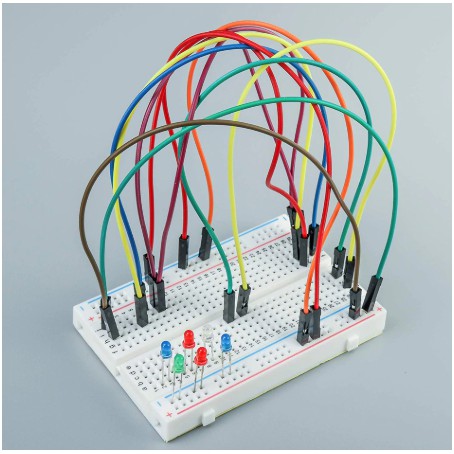 Breadboard 400 Lubang Arduino Raspberry Pi SOLDERLESS 400 Titik 400P