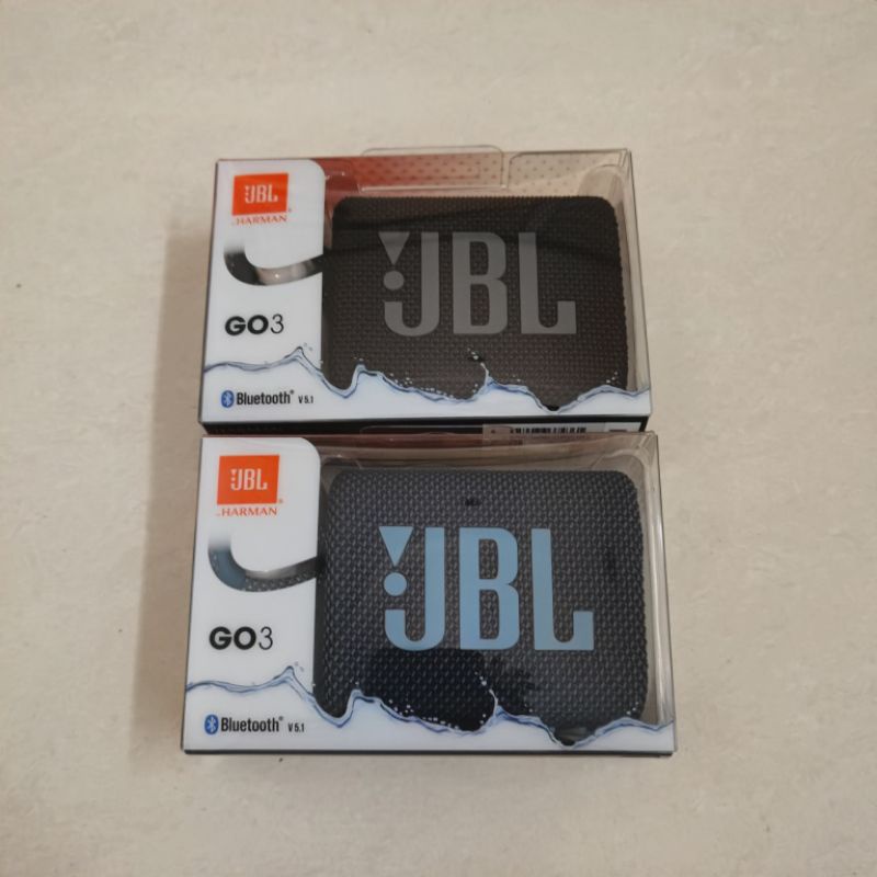 JBL Go 3 Portable Bluetooth Speaker Go3 Original