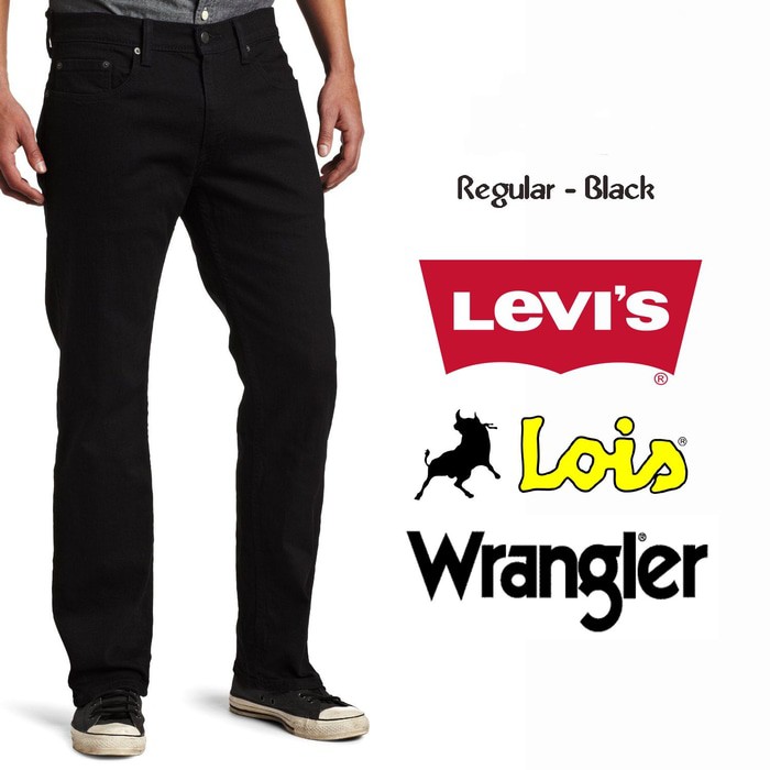 KEREN CELANA JEANS LEVIS PRIA REGULER BESAR STANDAR PANJANG 33 34 35 36 37 Murah