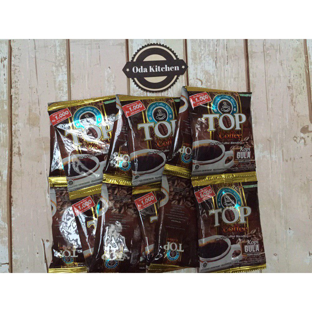 

TOP COFFEE KOPI GULA RENCENG 12X25gr