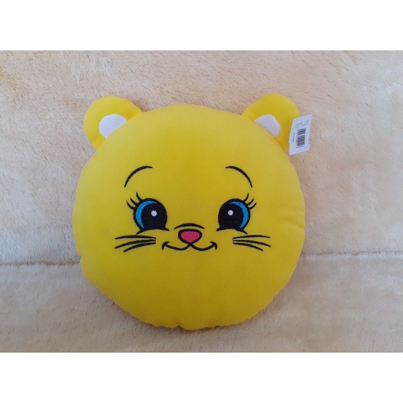 Boneka Bantal Kepala Karakter Hewan Lucu dan Imut Bahan Halus dan Lembut