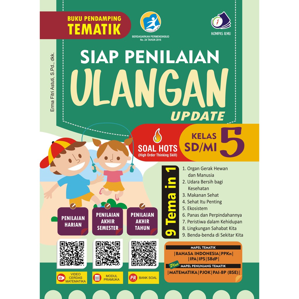 Buku Siap Penilaian Ulangan Sd Mi Kelas 5 Update Pendamping