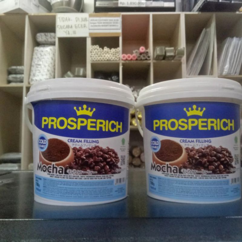 

PROSPERICH CREAM FILLING MOKA 750GR