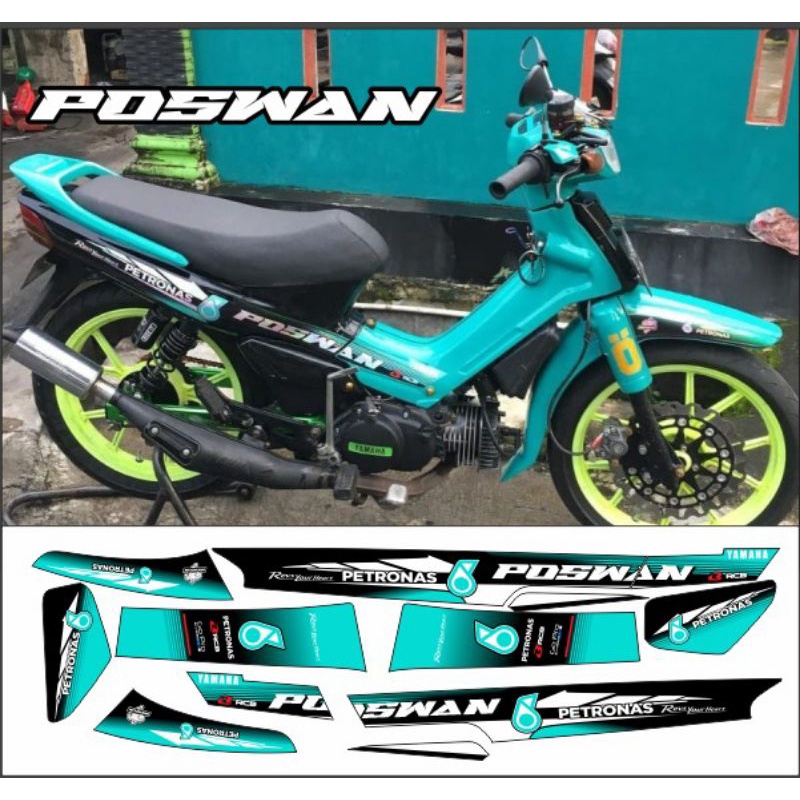 STRIPING LIS FORCE1 ONE VARIASI PETRONAS PREMIUM FORCE 1