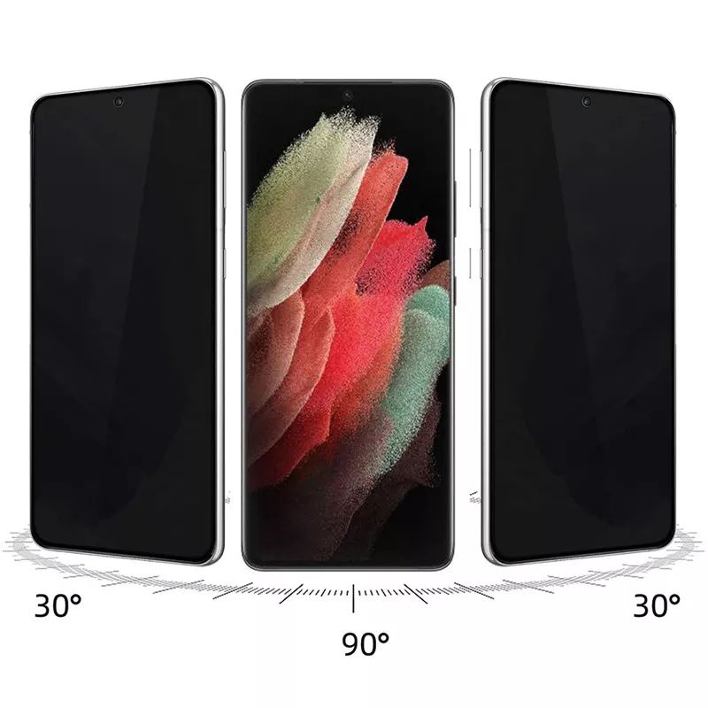 Tempered Glass Anti Spy Privasi Samsung Galaxy A52s Full Layar Screen Protector