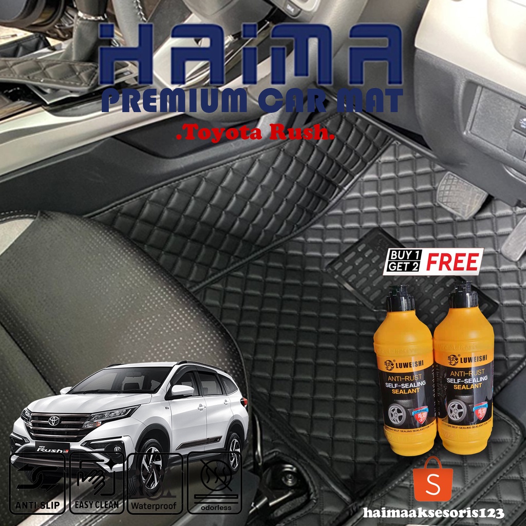 Karpet Mobil Haima Toyota Rush 2018-2022 Full Bagasi