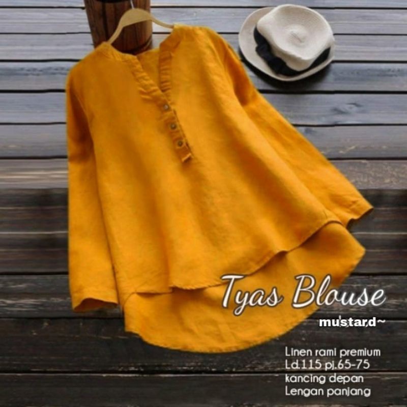 TYAS TUNIK BLOUSE WANITA TERBARU