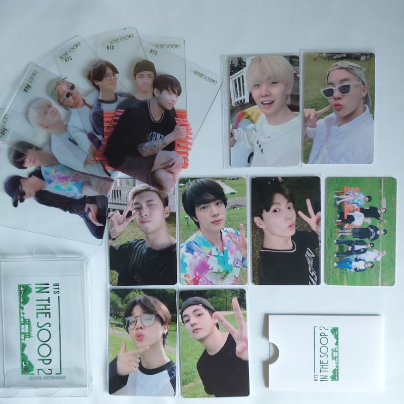 READY STOCK BTS PHOTOCARD ITS 2 IN THE SOOP 2 GENERAL DAN CLEAR TAEHYUNG TAE V JUNGKOOK JK JIN SUGA 