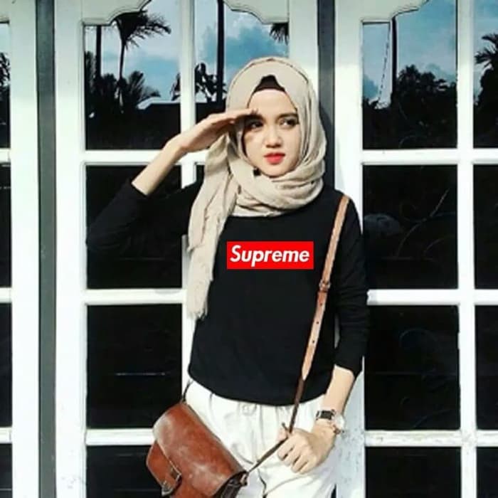 T-Shirt Tumblr Tee Kaos Wanita Lengan Panjang Baju Wanita Op294