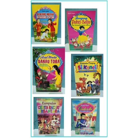 Buku dongeng/Buku anak anak/Buku cerita/Dongeng pengantar tidur