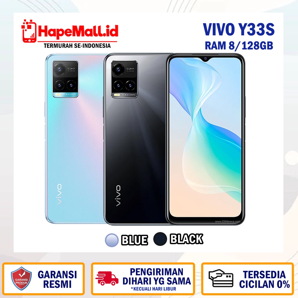 Jual Vivo Y33s Ram 8128gb Garansi Resmi Vivo Indonesia Termurah