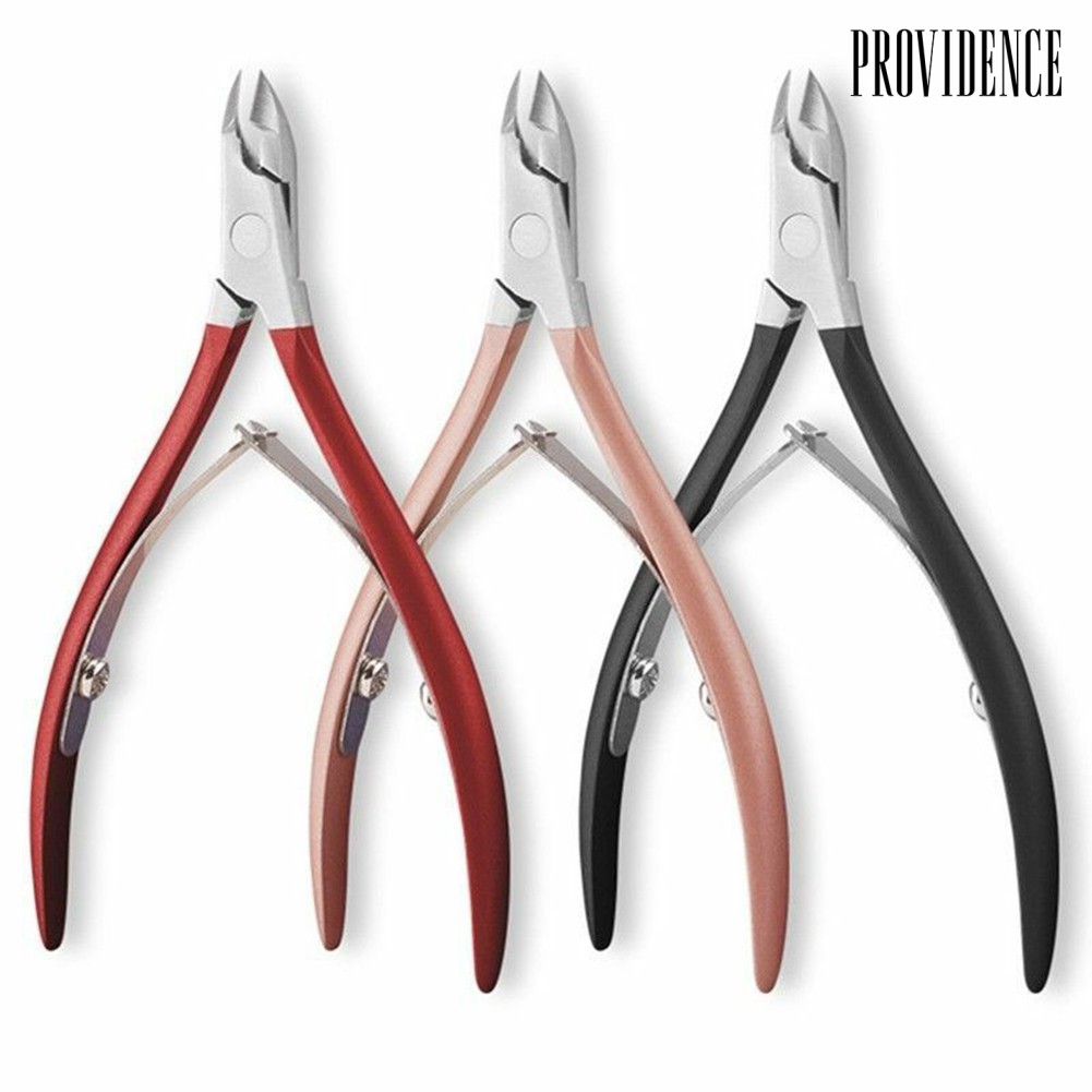 Providence Gunting Kuku Kutikula Bahan Stainless Steel Tajam Untuk Manicurenail Art