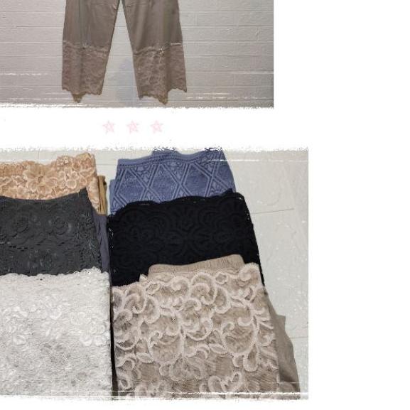 ✿ celana dalaman gamis renda lebar ➪