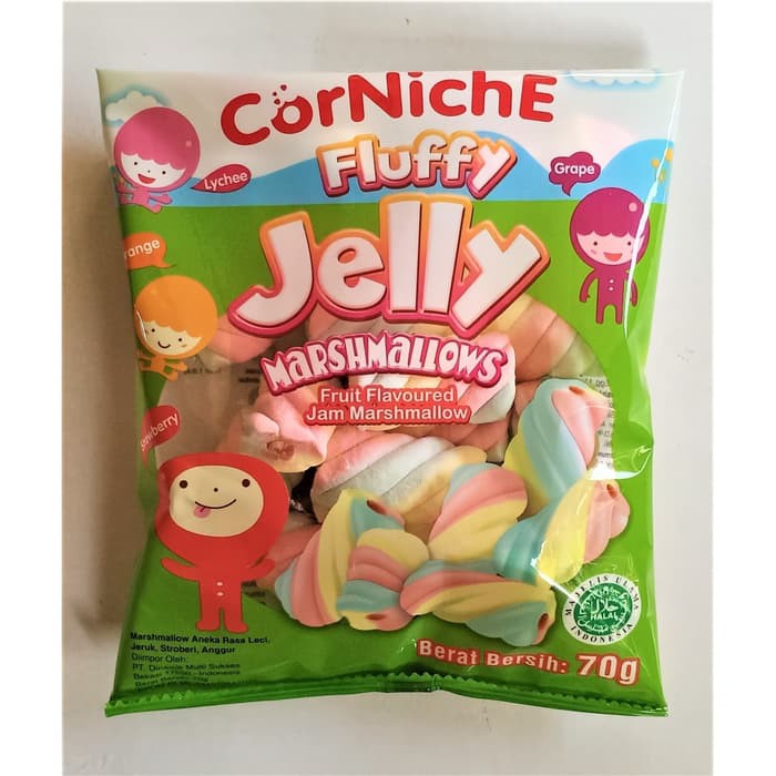 

Corniche Fluffy Jelly Marshmallow 70gr