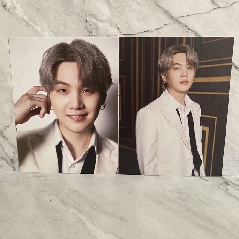 BTS the fact postcard photocard PC china suga yoongi official dicon 101 102 proof lys sys tear butte