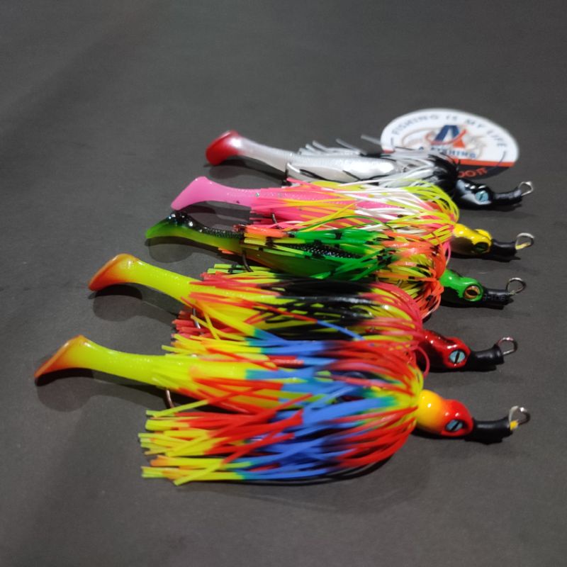 SOFT LURE SKIR MINI 11GRAM I UMPAN CASTING GABUS