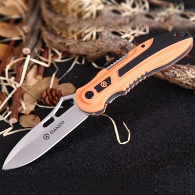 Pisau Lipat ganzo G621 Pocket Knife pisau Portable Survival Knife