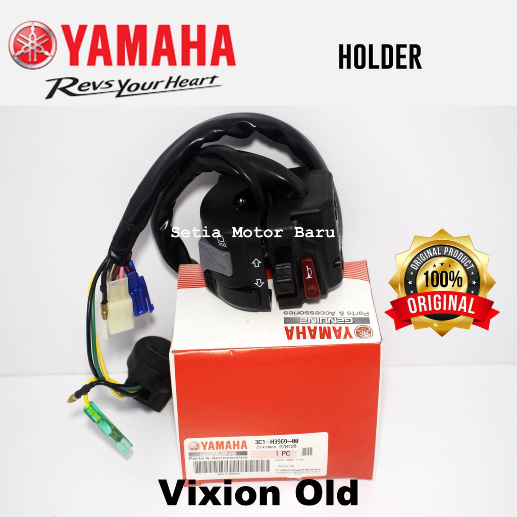 Yamaha Holder Tombol Switch Saklar Kiri Motor Vixion Old Asli Yamaha Ori Ygp