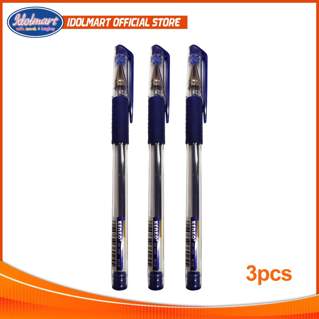 

IDOLMART Pulpen Kenko KE - 100 / 3pcs - Kenko Bogor