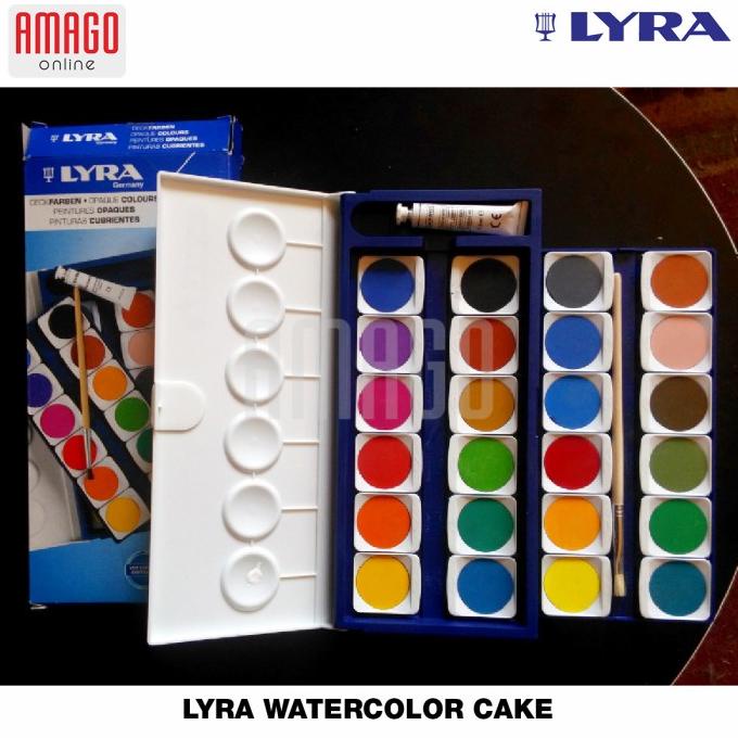 

LYRA WATER COLOR CAKE - 24 COLORS - 8117241 (CAT AIR)