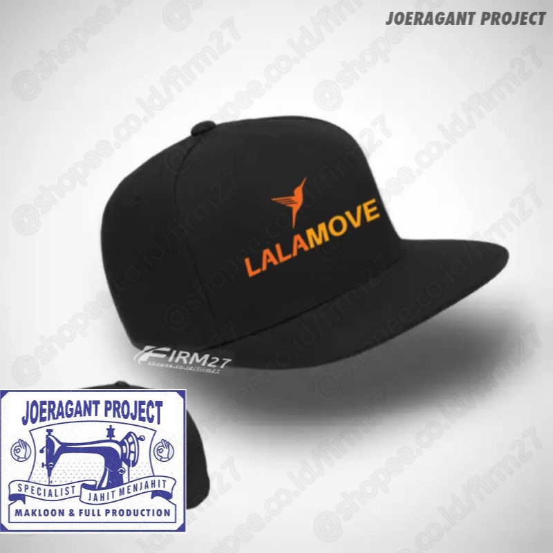 Topi Lalamove - Topi Snapback Lalamove -JP