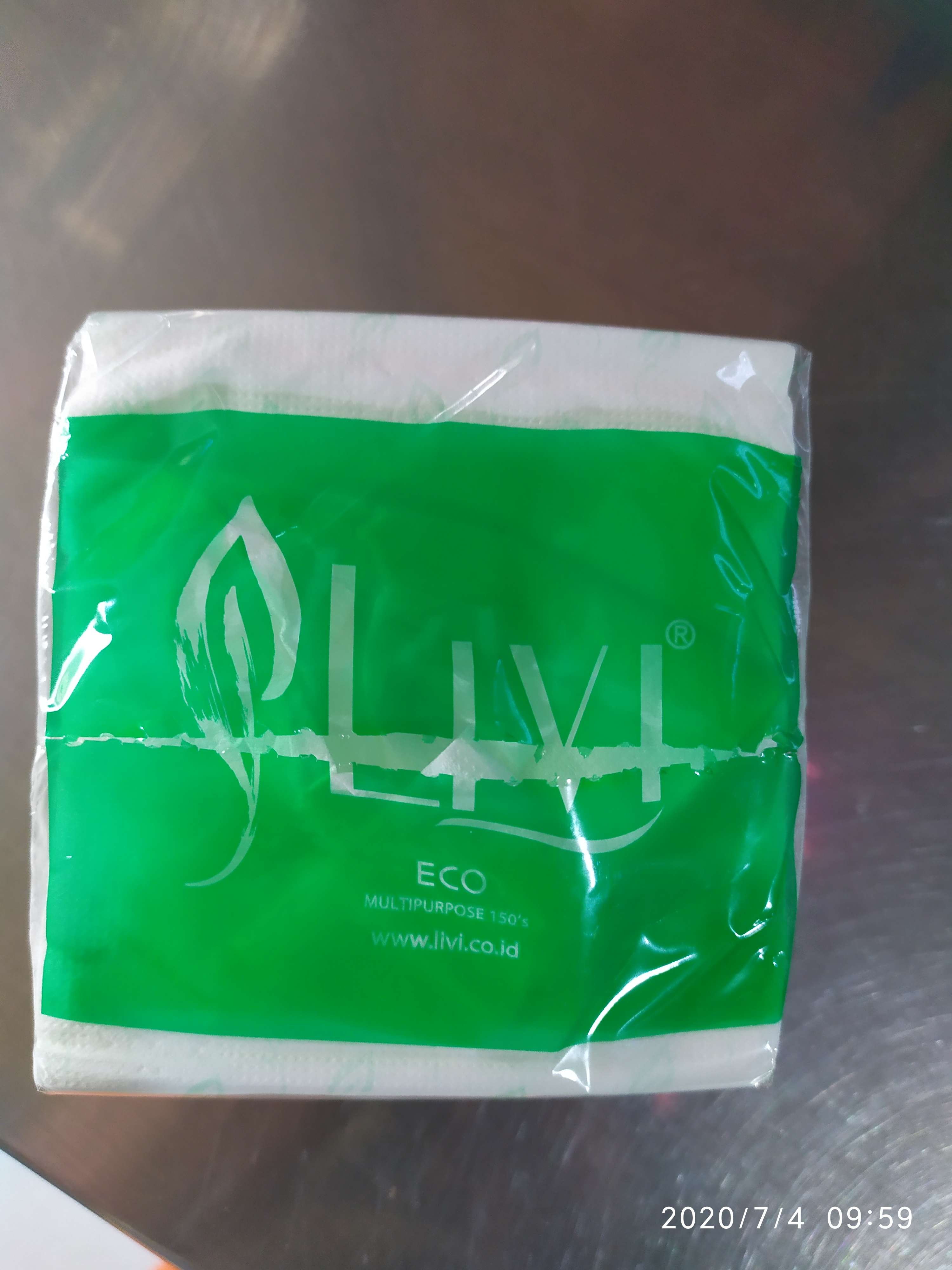 Tissue Livi Pop Up Multipurpose - ( 1 Dus 60 Pack )