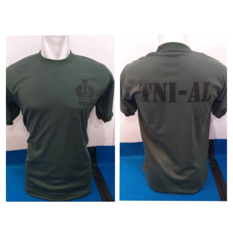 kaos pendek TNI AL