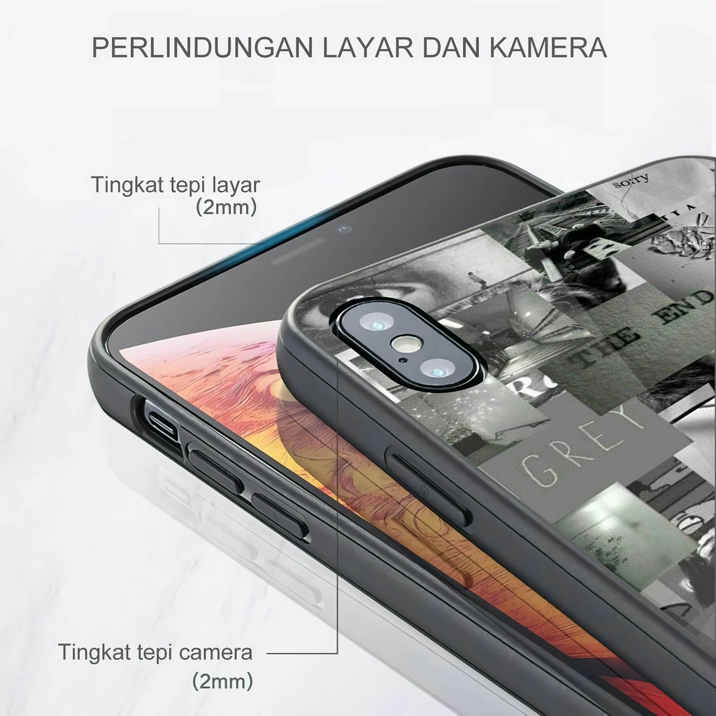 [KS58] Softcase Kaca SAMSUNG A02S A12 A11 A21S  A7 2018 A10S A51 A31 J2 PRIME M30S A20/A30 A71 A6+-1