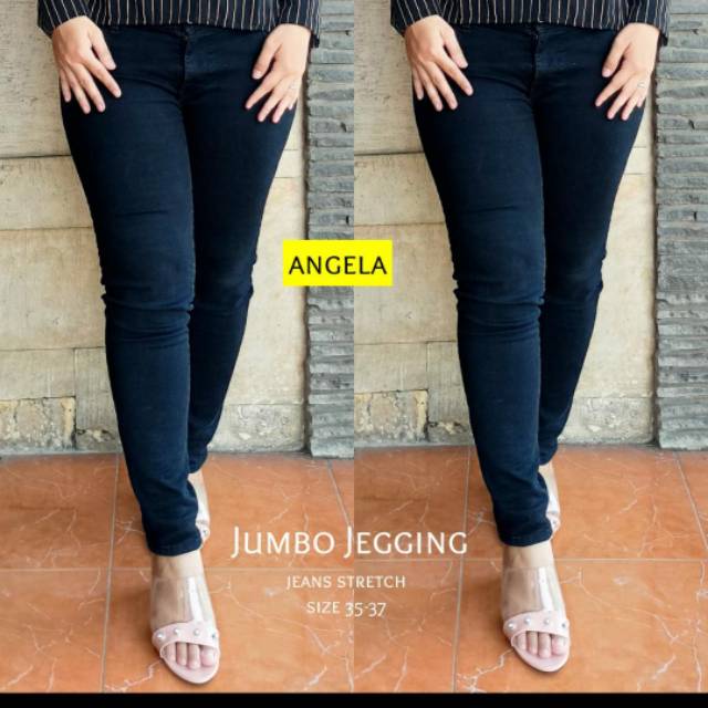 Jumbo jegging / celana jegging