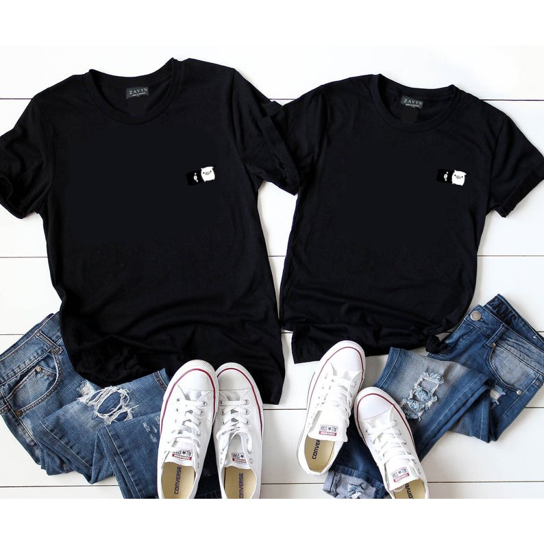 Zavyn Kaos Couple Piglet Black n White