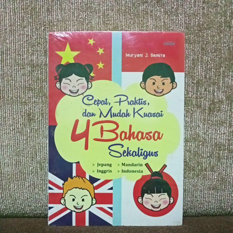 Cepat, praktis dan mudah kuasai 4 bahasa sekaligus. Jepang, Mandarin, Inggris, Indonesia.   i4