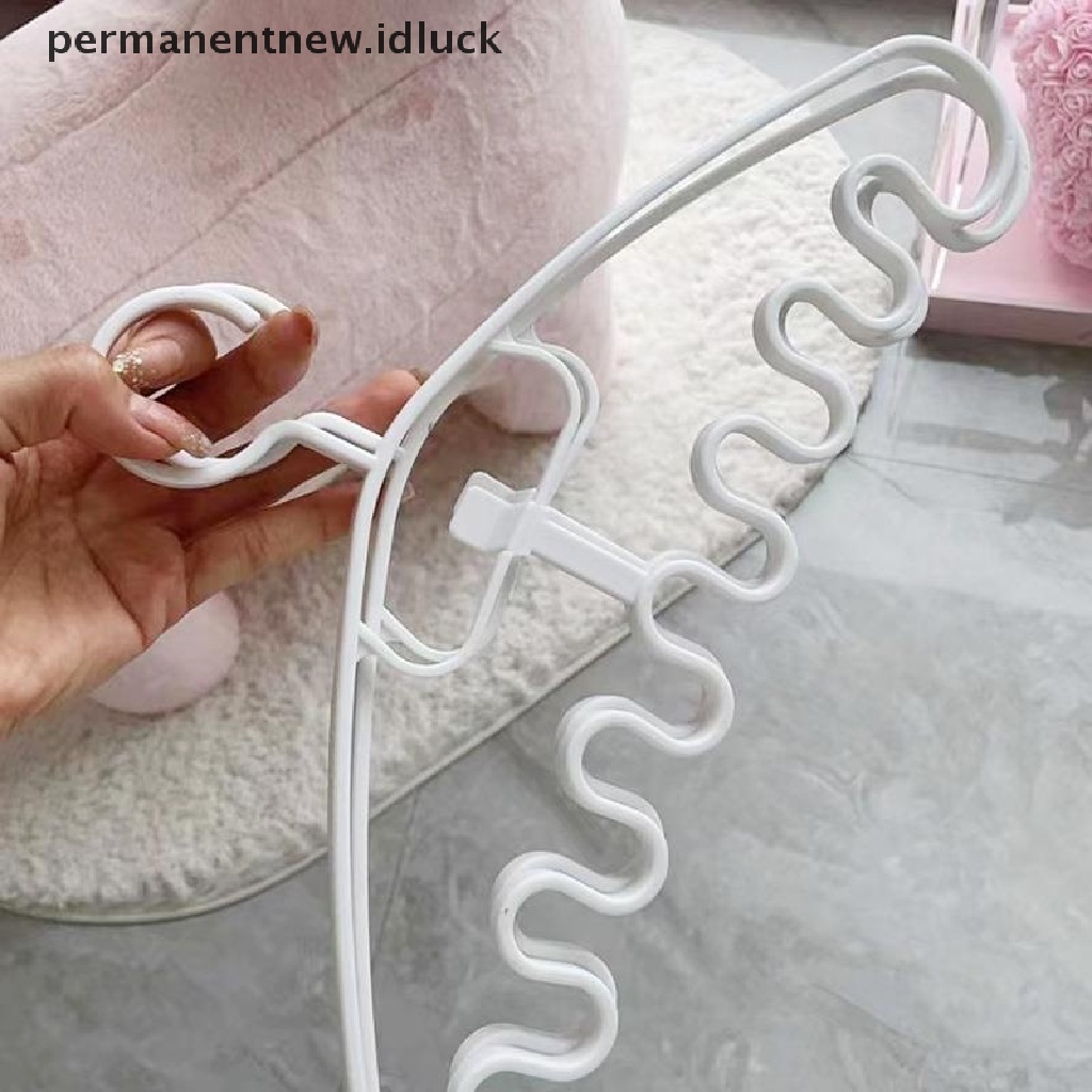 Rak Gantungan Pengeringan Pakaian Multi port Gelombang Bahan Plastik