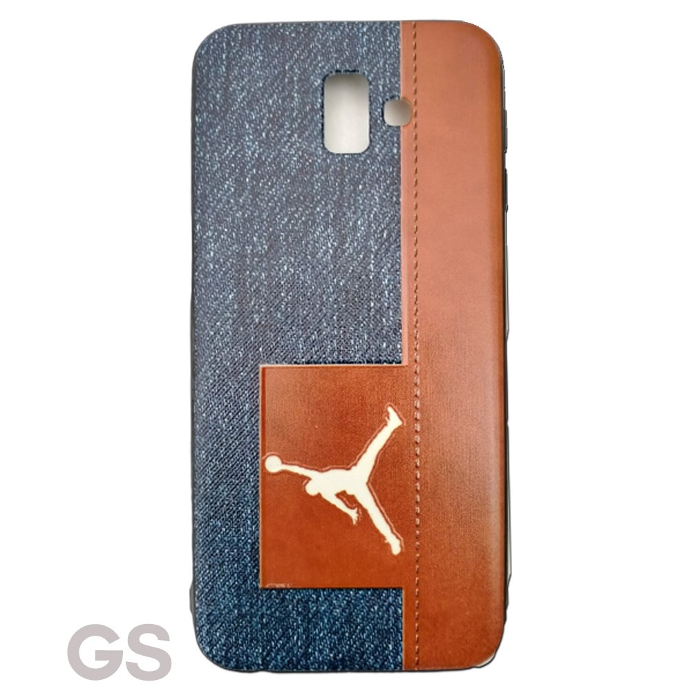 Casing SAMSUNG J6 PLUS   Motif Kayu Hardcase TPU case hp model cowok Fuze