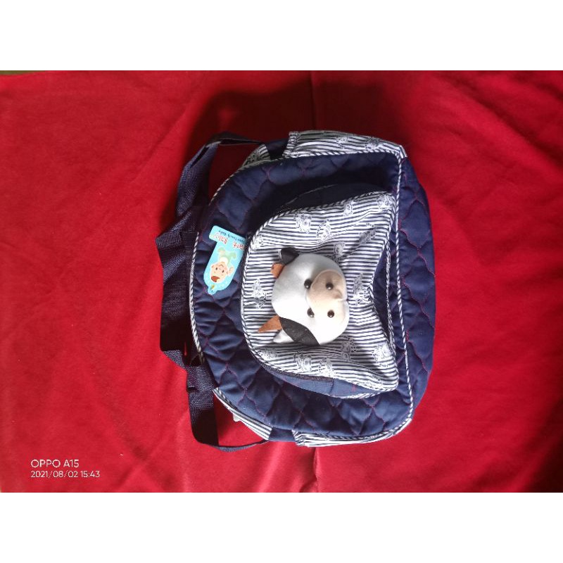 tas anak boneka sapi