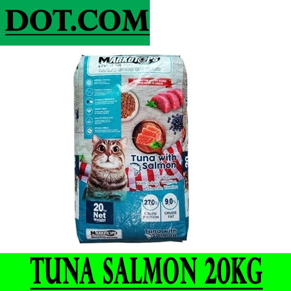 Markotops Tuna & Salmon 20kg (Grab/Gosend)