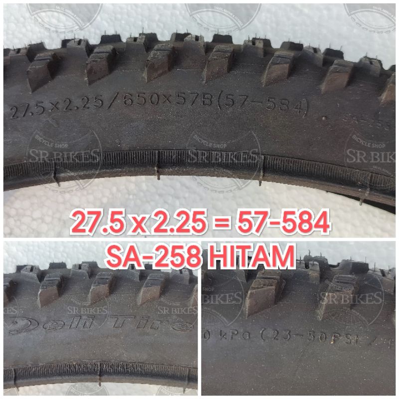 Ban Luar 27.5 x 2.25 Sepeda MTB Gunung. DELI TIRE SWALLOW