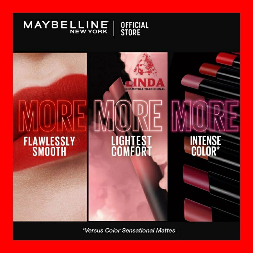 MAYBELLINE COLOR SENSATIONAL ULTIMATTE SLIM LIPSTIK