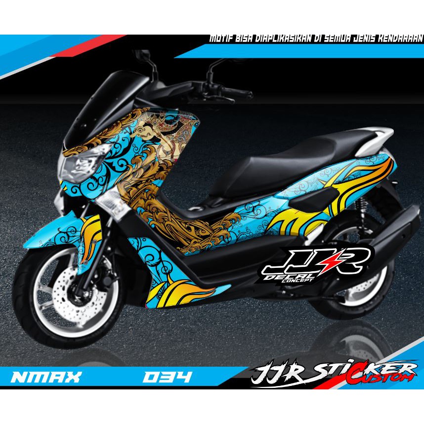 DECAL STICKER YAMAHA NMAX MOTIF GATOT KACA KEREN-STIKER YAMAHA NMAX GATOT KACA