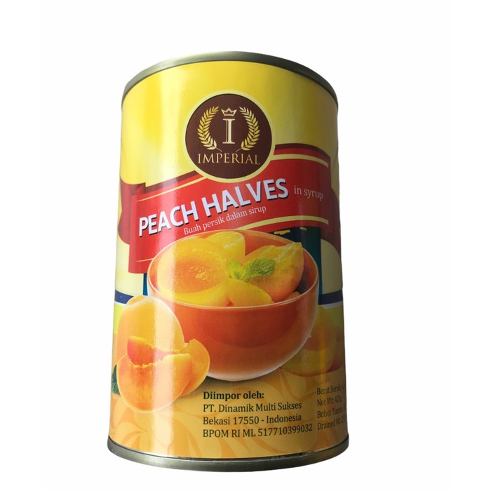 

Gg1Hh Imperial Peach Buah Persik ( Syrup ) s1Gkk