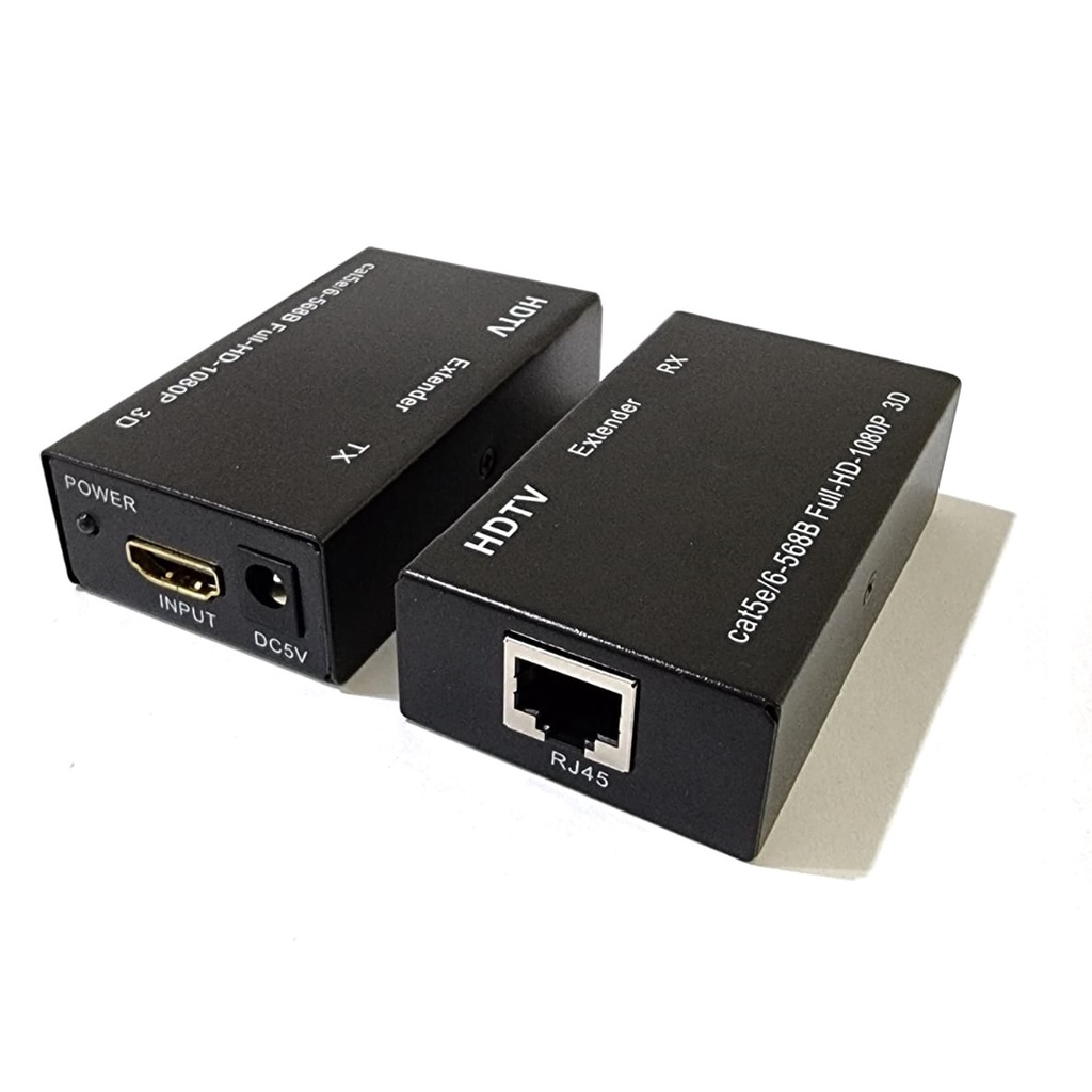 HDMI Extender 60m over Kabel Lan RJ45 Support Full HD