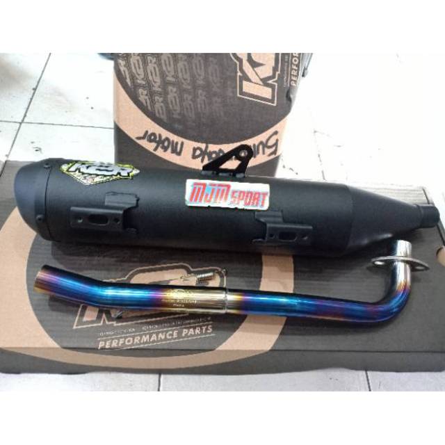 Knalpot standar racing Kawahara k2R Jupiter Z - knalpot tsukigi Jupiter Z k2r Kawahara racing