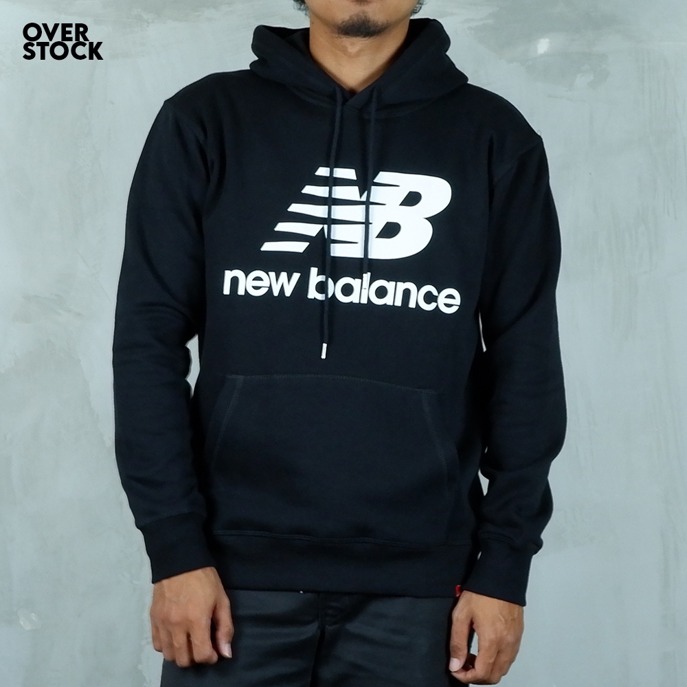 New Balanc*e Essentials Stacked Pullover Hoodie