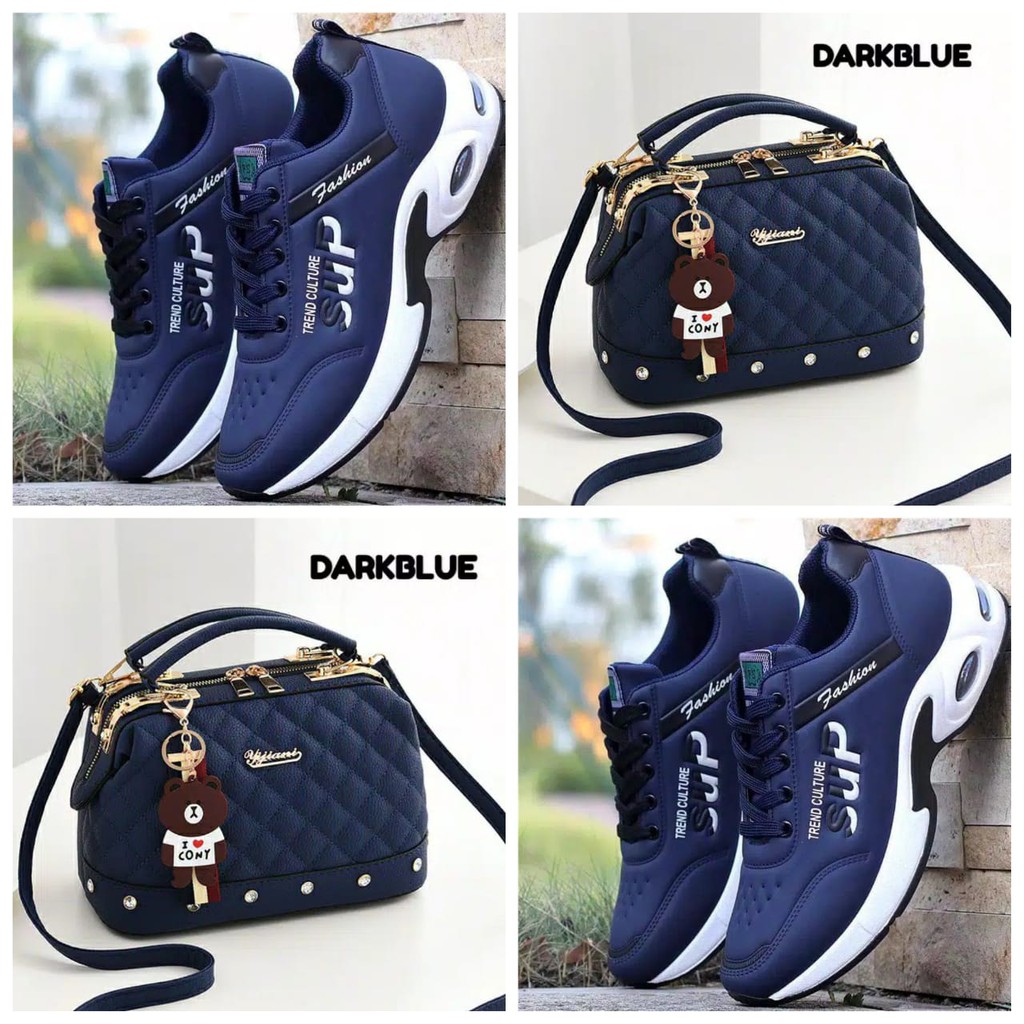 PAKET SNEAKERS DAN TAS KEREN BUATAN INDONESIA