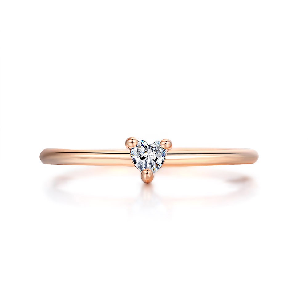 Cincin Sterling Silver 925 Dengan Cubic Zirconia Untuk Wanita